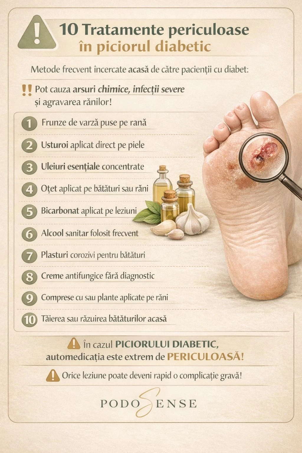 tratamente periculoase picior diabetic Tratamente periculoase picior diabetic