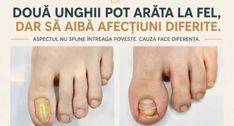 Două unghii pot arăta identic. Dar cauza poate fi complet diferită
