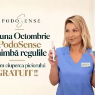 În luna octombrie, tratăm ciuperca piciorului GRATUIT